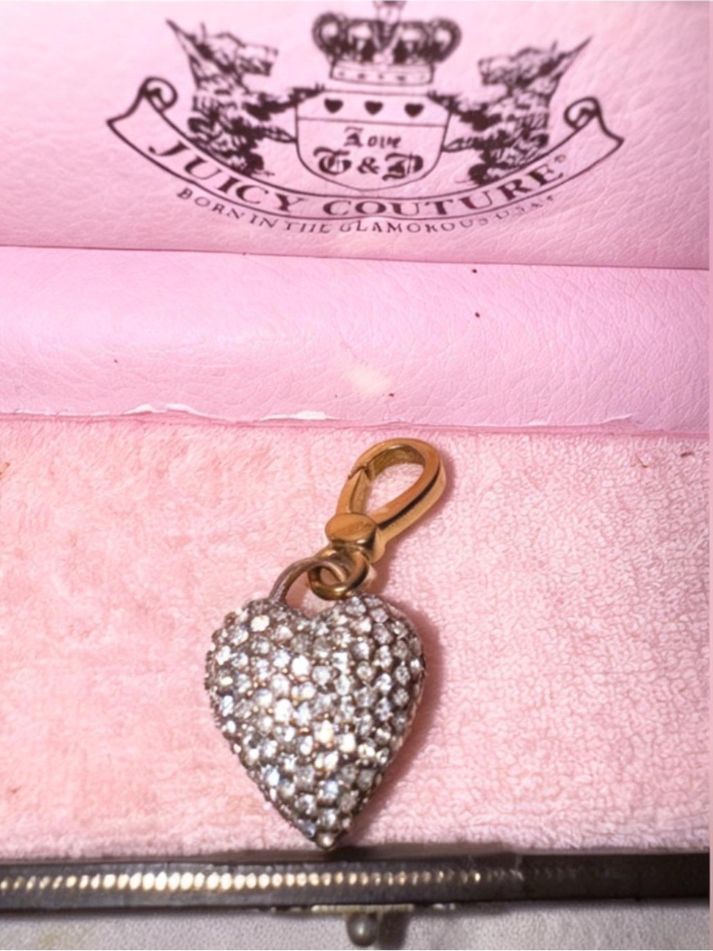 Juicy Couture bling heart charm - Special Edition - Picture 2 of 2